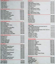 Hotel Rahmat menu 5