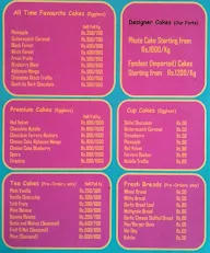 The Cake Factory menu 2