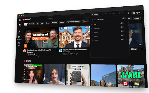 ClearView for YouTube screenshot 1