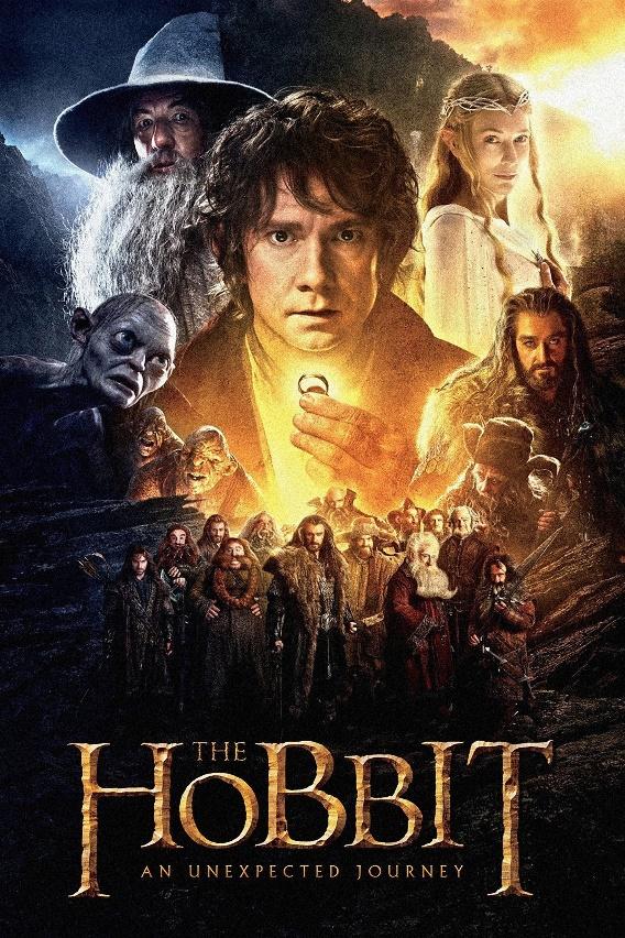 1.THE HOBBIT : AN UNEXPECTED JOURNEY 