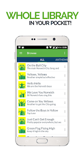 FanChants: Norwich Fans Songs & Chants - náhled