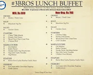 #3BROS menu 6