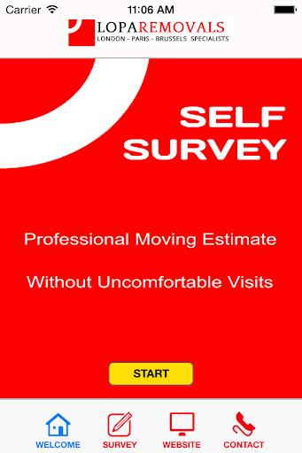 Lopa Removals Self Survey App