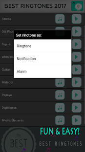 Nejlepší vyzvánění zdarma 2017 - náhled