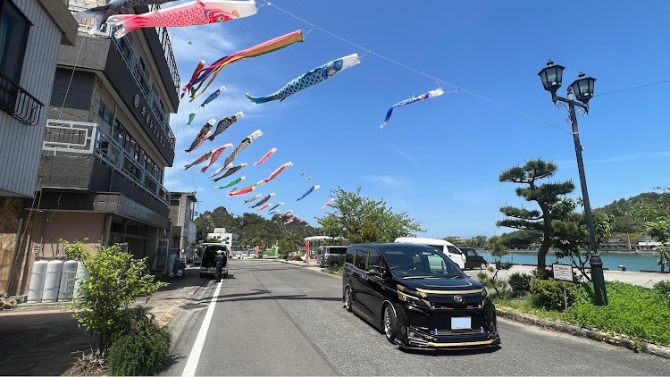 ヴォクシーの天草やっぱり最高・久々にピカピカ・くまモンポート八代・愛車の横顔に関するカスタム事例の投稿画像7枚目