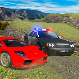 Offroad Police Car Escape Plan: Crime City Chase 1.0 Icon