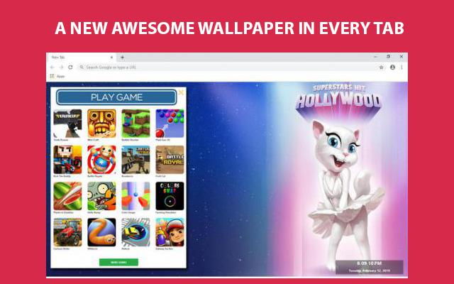 Talking Angela Wallpapers and New Tab
