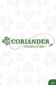 Coriander Kitchen and Bar menu 8