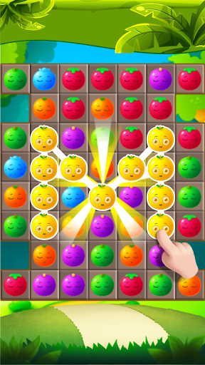 Fruit Puzzle - Link Line Game