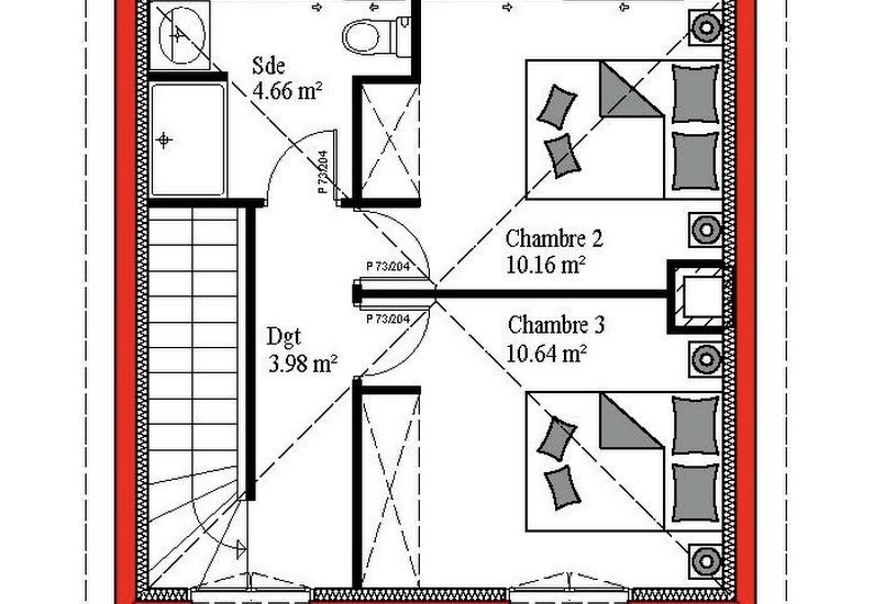  Vente Terrain + Maison - Terrain : 789m² - Maison : 118m² à Laluque (40465) 