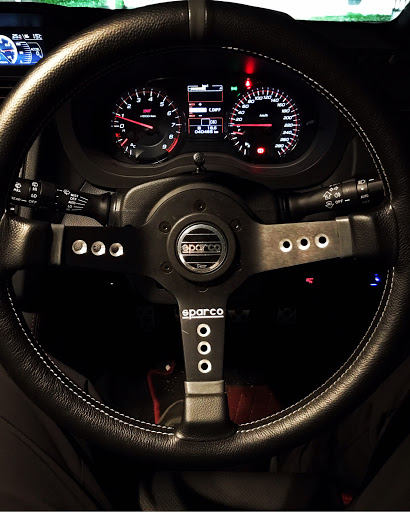 Wrx Sti Vabのwrx Sti Vab ステアリング交換 ボス取り付け スパルコ ステアリング に関するカスタム メンテナンスの投稿画像 車のカスタム情報はcartune