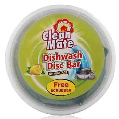 Cleanmate Dishwash Bar Plus Scrub 500 Gm