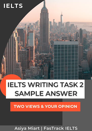 IELTS Writing Task 2 Sample Answer - 2 Views & Your Opinion - Tax - PDF Cover