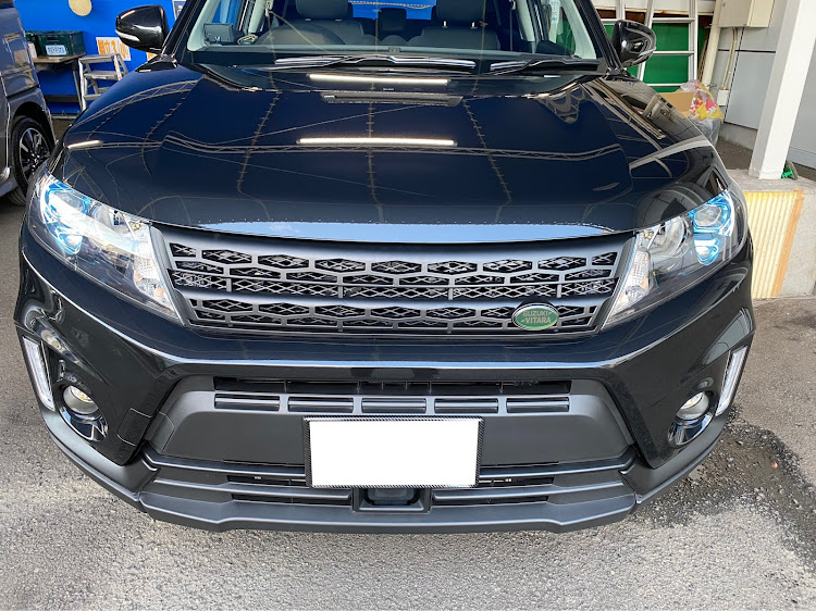 エスクードのレンジ◯ーバー風・ビターラスポーツ・大陸製グリル・DIYに関するカスタム事例の投稿画像3枚目