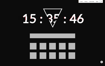 Clock New Tab - Personal Dashboard Preview image 0