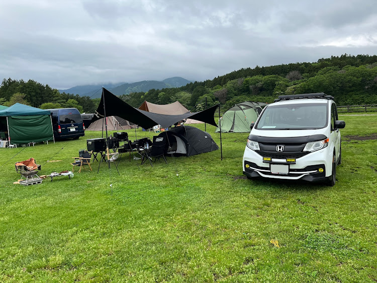ステップワゴンスパーダのアゲバン・AL☆BM・RP3 ステップワゴンスパーダ・ブラックキャンプ・#stylewagongramに関するカスタム事例の投稿画像6枚目