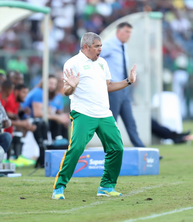 Clinton Larsen during the Nedbank Cup semi final match between Golden Arrows and Orlando Pirates at Princess Magogo Stadium on May 21, 2017 in Durban.