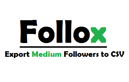 Follox - Export Medium Followers to CSV small promo image