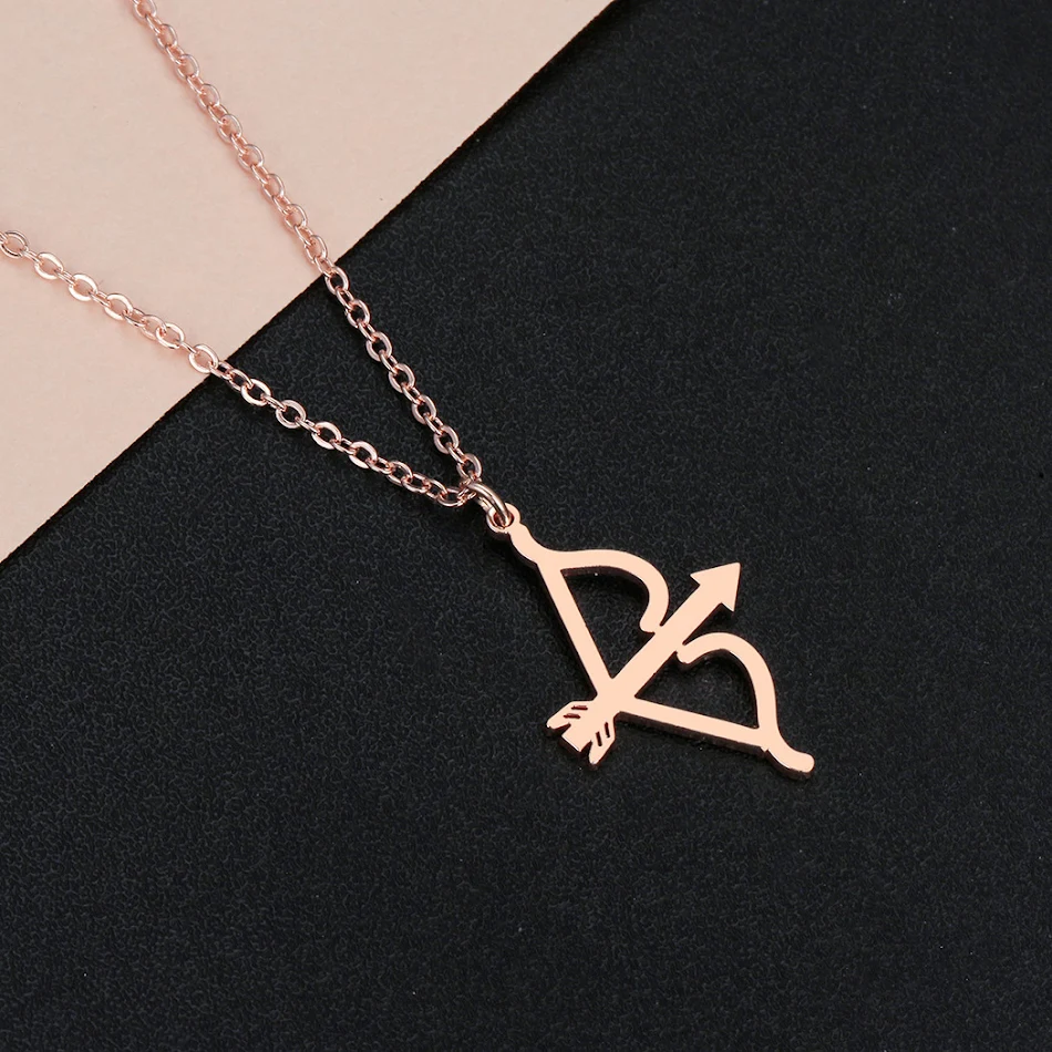 Cupid Boog en Pijl Schutter Hanger Ketting voor Vrouwen Romantische sieraden Elegant cadeau voor haar