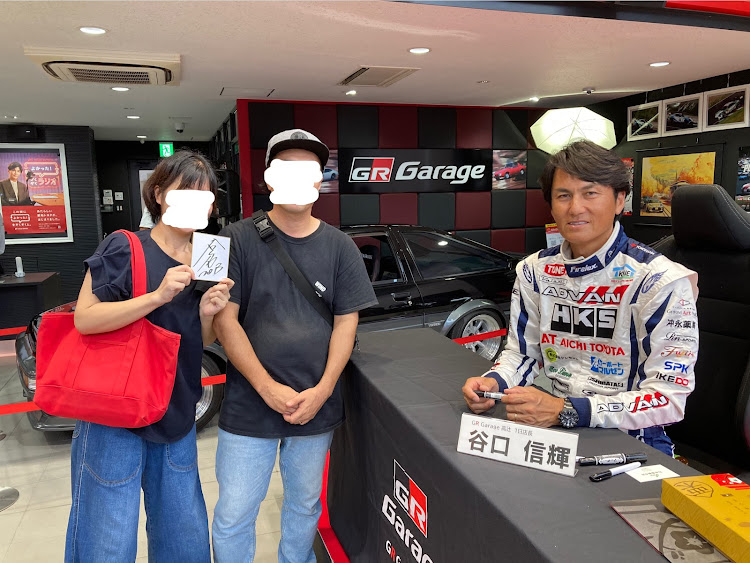 スイフトスポーツのGRガレージ日進竹の山・井口卓人選手・GRガレージ高辻・谷口信輝選手・AE85&ノブハチに関するカスタム事例の投稿画像14枚目
