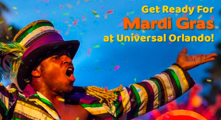 Get Ready For Mardi Gras at Universal Orlando!