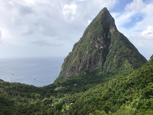 View-of-Petit-Piton.jpg - A view of Petit Piton from Ladera Resort on St. Lucia. 