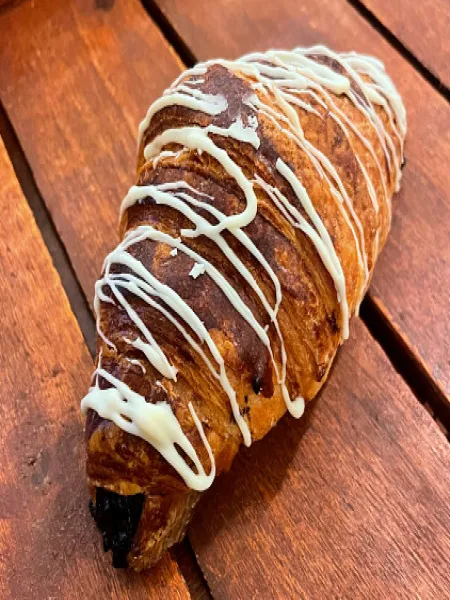 Chocolate Dipped Croissant