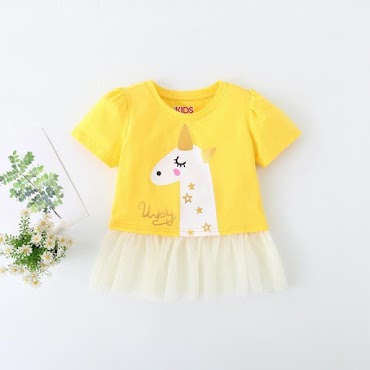 Ta264 Cheerkids - Xt0201 Áo Váy Pony Ngắn Tay Cho Bé Gái [Giá Tốt]