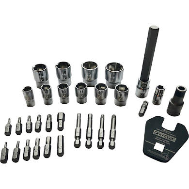 Pedro's Pro Bit and Socket Set - 31 piece