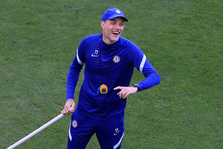 Chelsea manager Thomas Tuchel during a training session ahead of the Uefa Champions League final against Manchester City at Estadio do Dragao in Porto, Portugal on May 28, 2021.