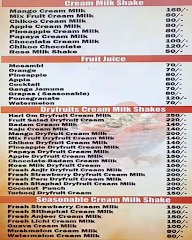 Hari Om Juice Bar menu 3