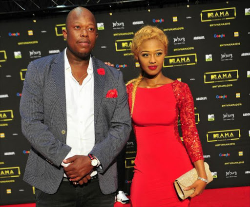 South African Gqom sensation Babes Wodumo with Ex-fiancé Mandla 'Mampintsha' Maphumulo Picture: VELI NHLAPO