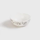 Fiesta Off-White Printed Bone China Bowl - 100ml