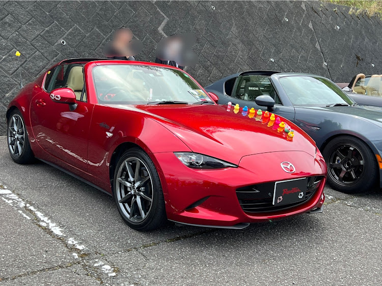 ロードスターRFのいつもいいね＆コメントありがとうございます🥰・オールジャンルオフ会THE十国・十国峠駐車場貸切・富士山に関するカスタム事例の投稿画像18枚目