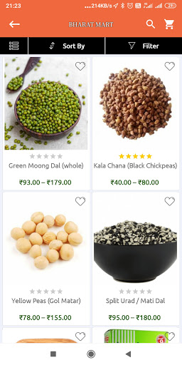 Screenshot Bharat Mart – Online Grocery S