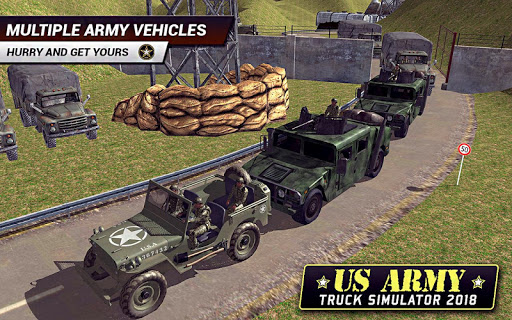 US Army Truck Driving 2018 Real Military Truck 3D