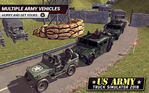 US Army Truck Driving 2018: Real Military Truck 3D(圖4)-速報App