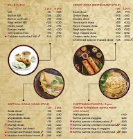 Chettinad Tiffun menu 3