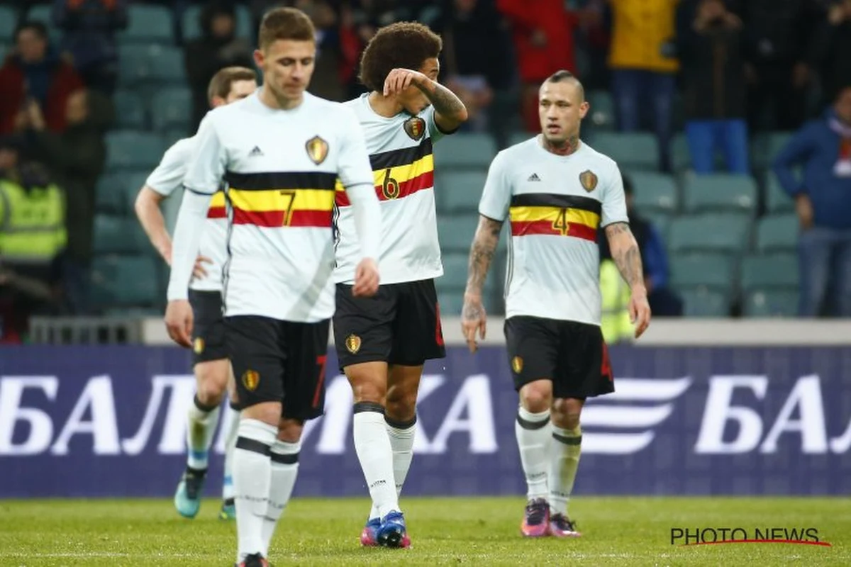 Un maillot "rétro" pour les Diables au Mondial ? 