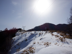 ここからも雪道を進む