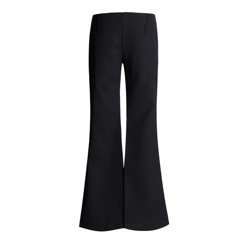Sonbahar Yeni Siyah Retro Günlük Pantolon Kadın. Rahat ve şık tasarımıyla gardırobunuzun vazgeçilmezi olacak. Her ortama uyum sağlar.