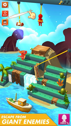 Screenshot Rope Cut - Rescue Hero