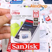 Thẻ Nhớ Microsd Sandisk Ultra 16/32/64/128Gb 100Mb/S Chính Hãng Có Tem Chính Hãng