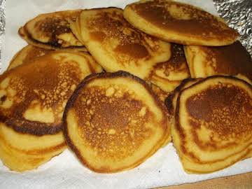 OLD-FASHIONED CORNMEAL PANCAKES (small batch)