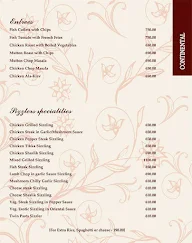 Crystal Restaurant Plaza menu 6