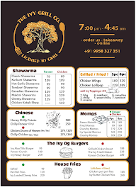 The Ivy Grill Co. menu 2