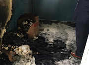 Two fires broke out on different floors of Durban’s Addington hospital on October 4 2018.