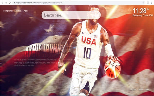 Fondo de pantalla de Kyrie Irving