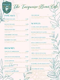 The Turquoise Bean Cafe menu 1