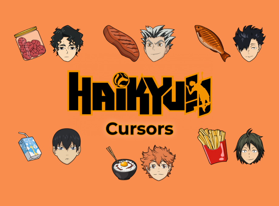 Haikyuu Anime Cursors Preview image 1